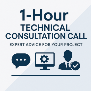 Consulta técnica de 1 hora: asesoramiento experto para su proyecto
